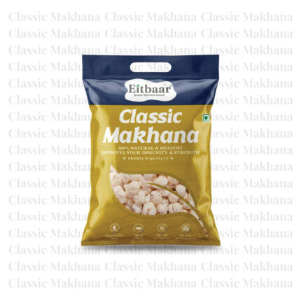 Eitbaar Classic Makhana | Zero Sugar, High Protein Superfood